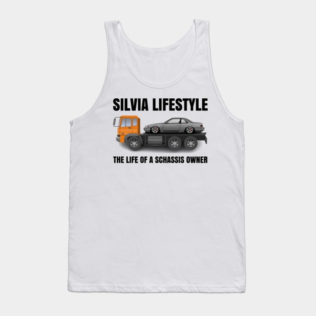 Silvia S13 Tank Top by MOTOSHIFT